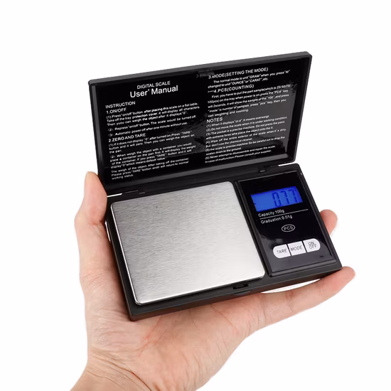 Balanza digital de precisión Max 200 gramos CS 200