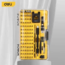Set Destornilladores y Puntas de precisión (85 piezas) Deli DL1085D