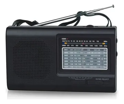 Radio portatil Recargable y a Pilas Jahro JHR 205