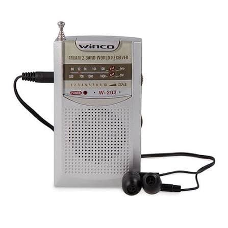 Radio portatil de Bolsillo Winco W 203
