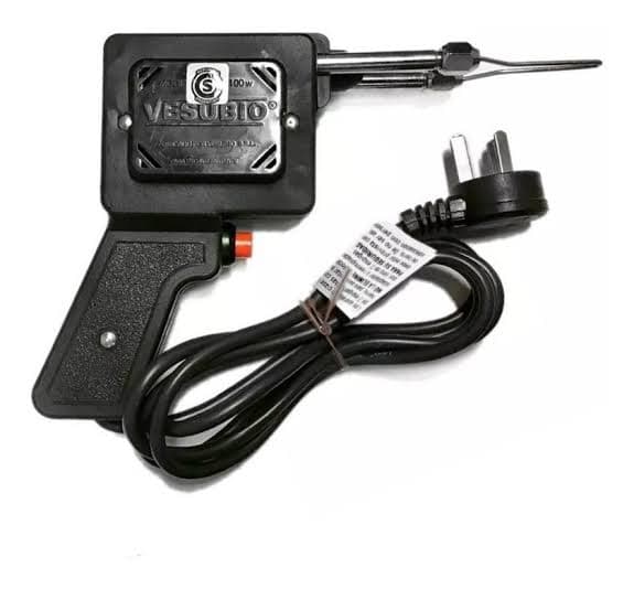 Soldador de Estaño tipo Pistola Vesubio A 100W