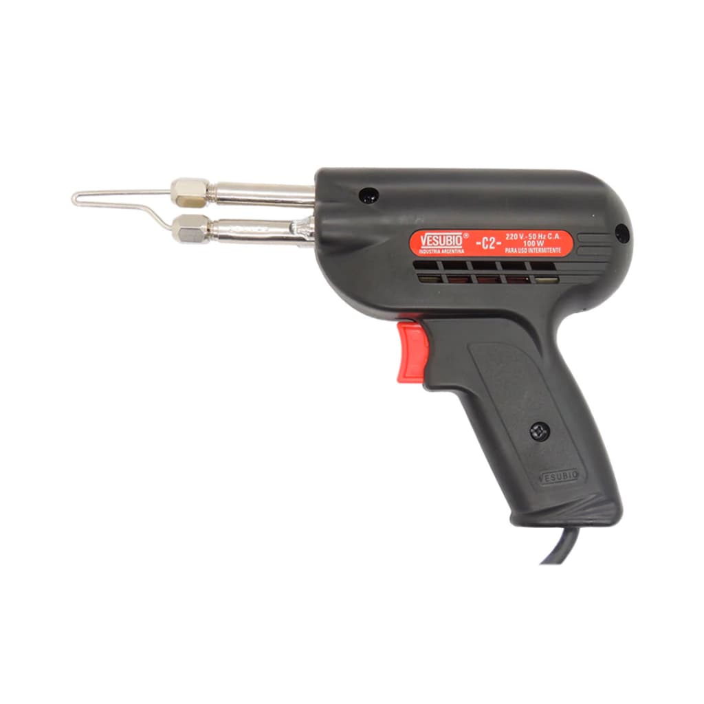 Soldador de Estaño tipo Pistola Vesubio C2 100W