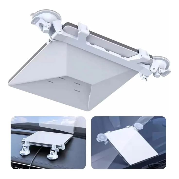 Soporte antena Starlink con sopapa para vidrio